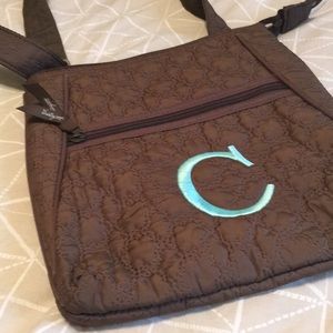 Thirty One crossbody purse. Monogram: C